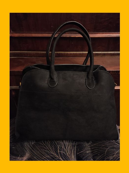 Замшевая сумка the row кожаная купить Украина