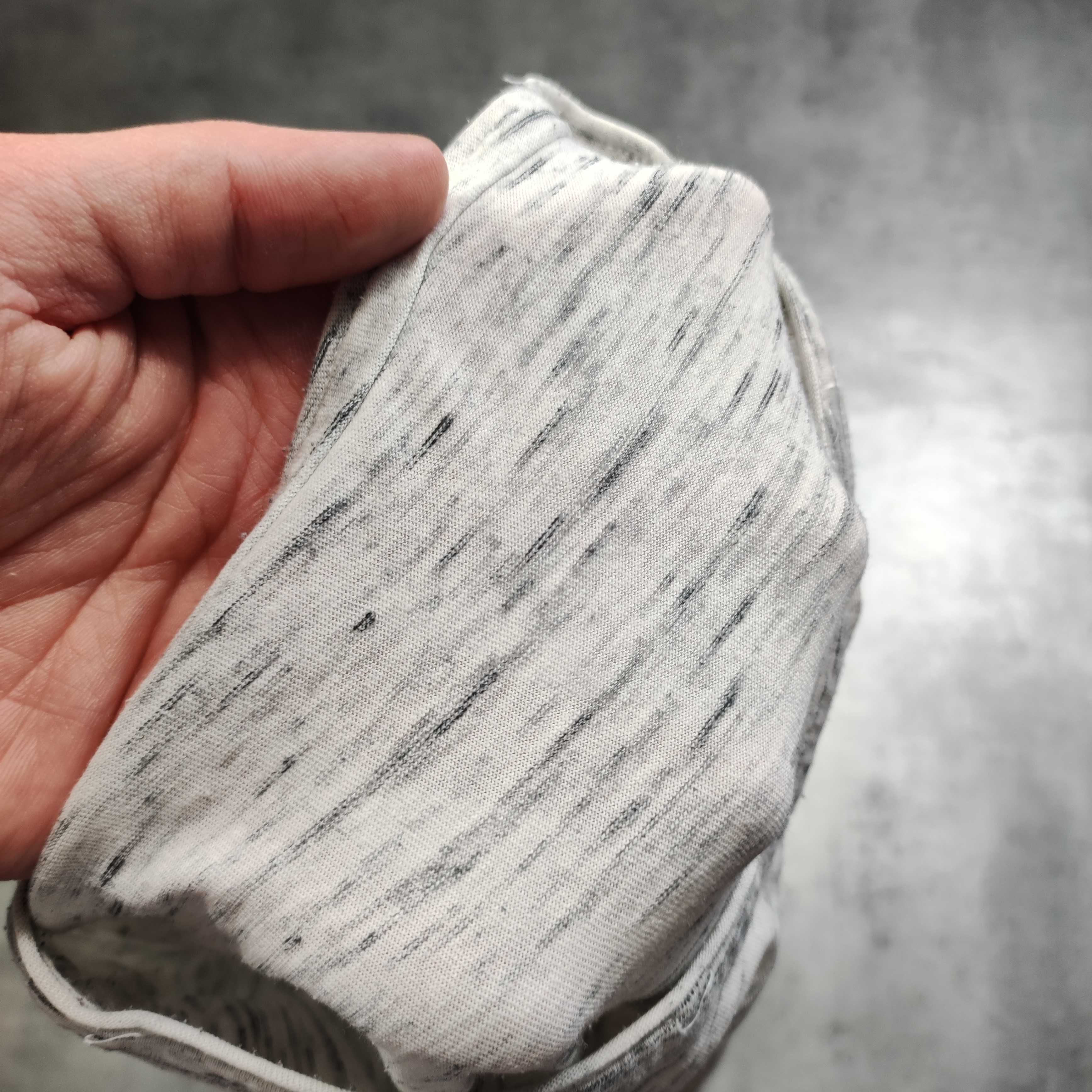 MĘSKA Koszulka Elegancka PREMIUM Szara Małe Logo CK Calvin Klein Jeans