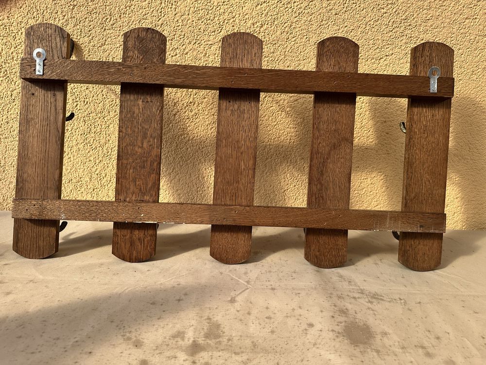 Wieszak z drewna debowego wysylka gratis