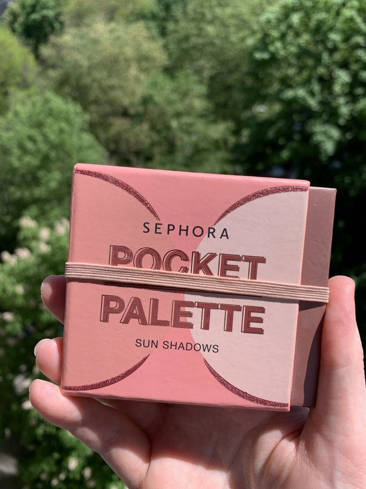 Sephora mini pocket palette eyeshadow palette тіні для повік