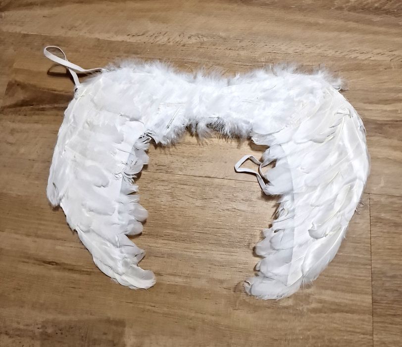 Strój Karnawałowy Przebranie Skrzydła Anioła