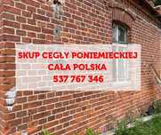 skup cegły starej cegła rozbiórki budynków odkup rozbiórka wyburzenia