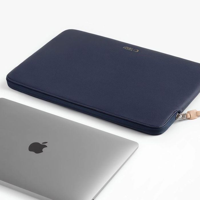 Pokrowiec Tech-Protect Fleece do laptopa 13-14 cali Navy Blue