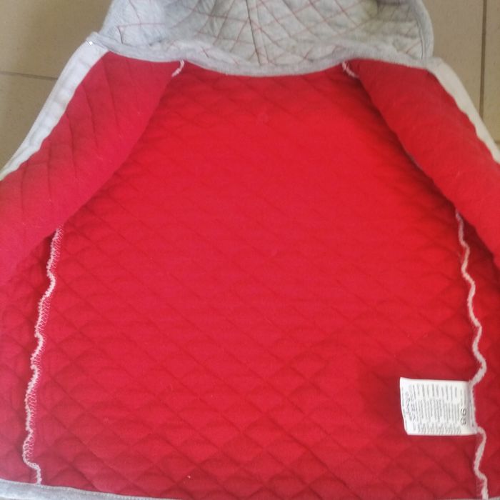 Bezrękawnik dziewczęcy na wzrost 98 cm