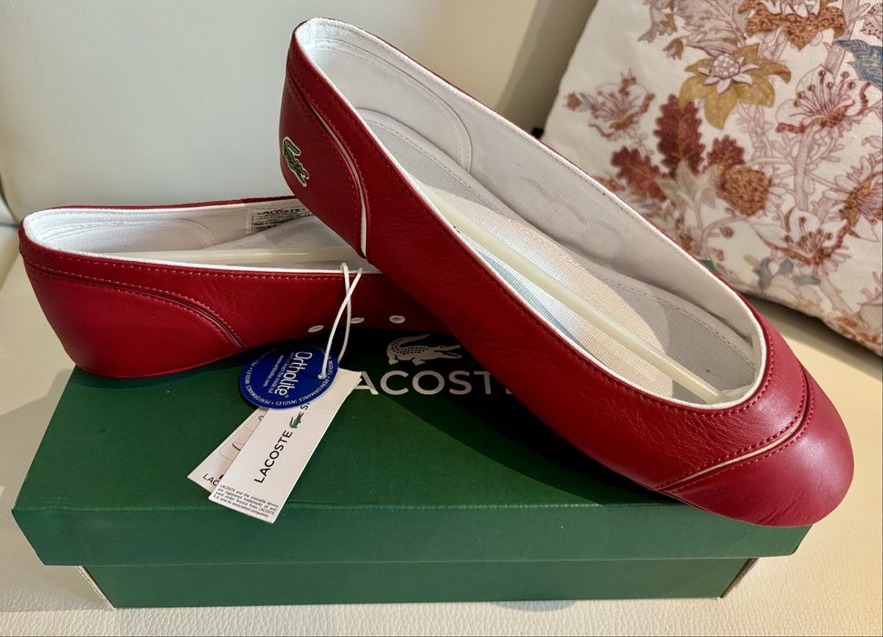 Sapato Lacoste de senhora, novo com caixa e etiqueta, nunca usado, nº