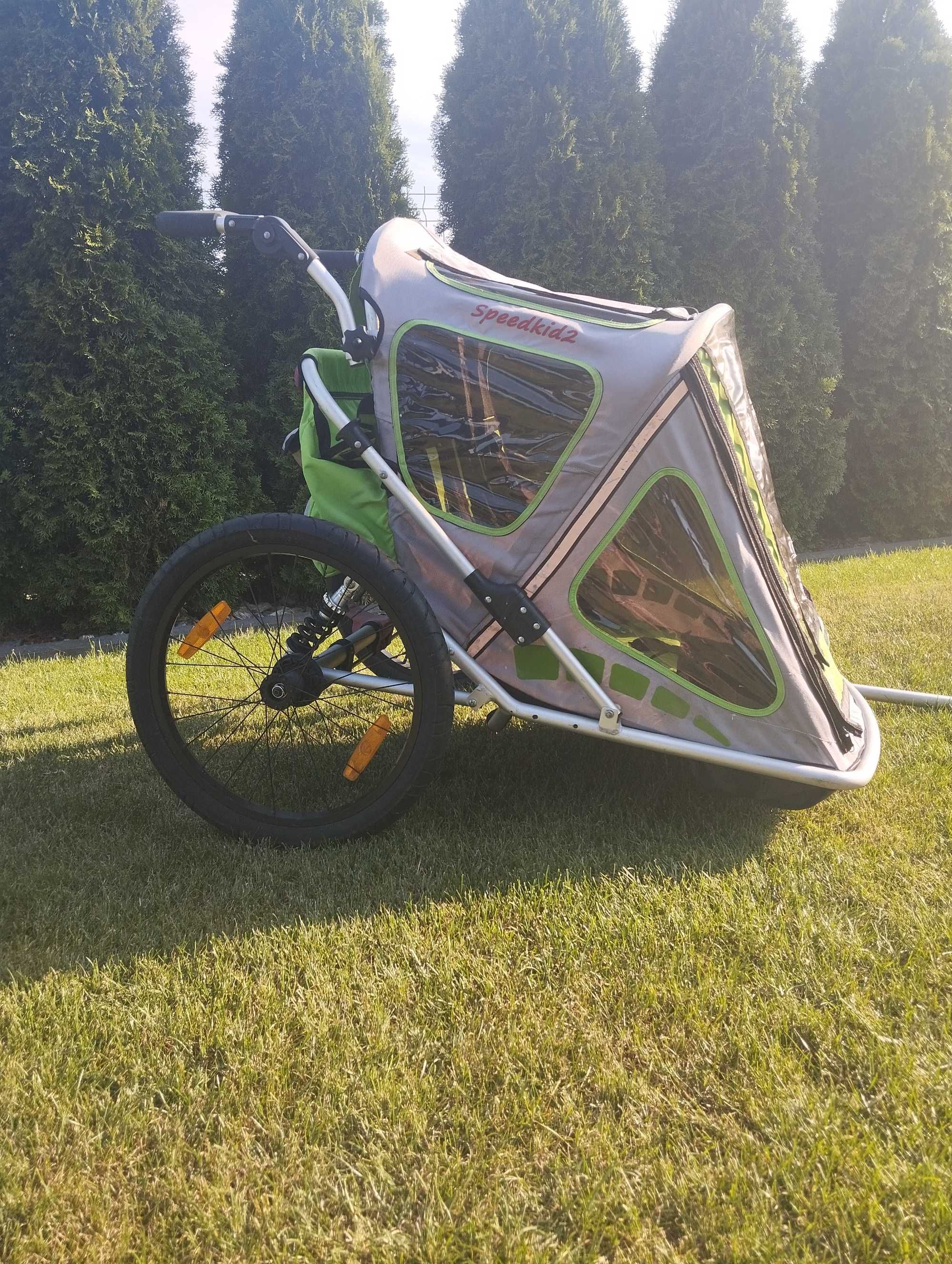 Przyczepka rowerowa  qeridoo speedkid2