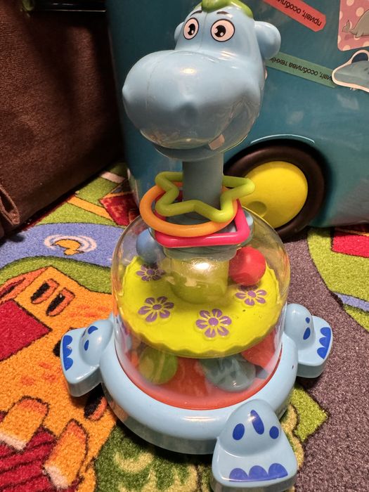Дзига Бегемот LIMO TOY