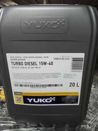 Моторна олива YUKO TURBO DIESEL 15W-40 API CD/SF 17,5кг 20л
