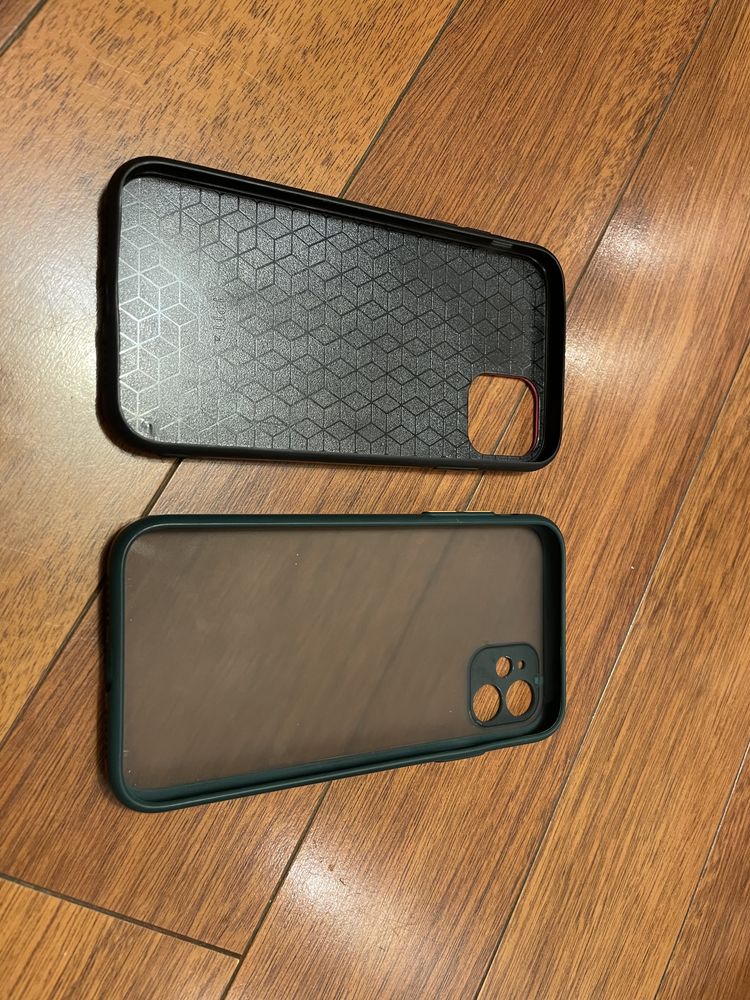 Etui iphone 11 pokrowiec plecki + folia szkło