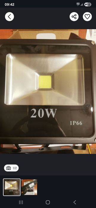 Halogen 20W led polecam