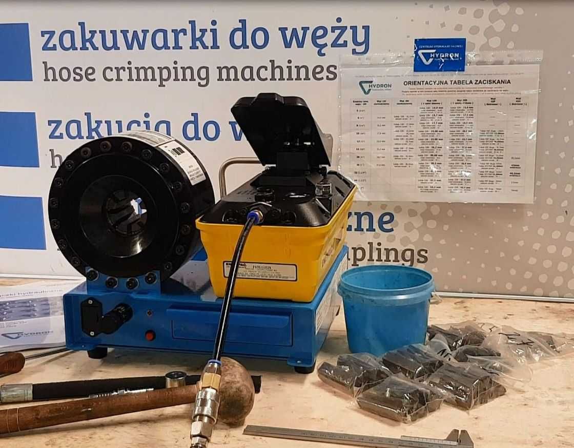 Zakuwarka do węży pneumatyczna SAMWAY P16AP + transport + gwarancja +