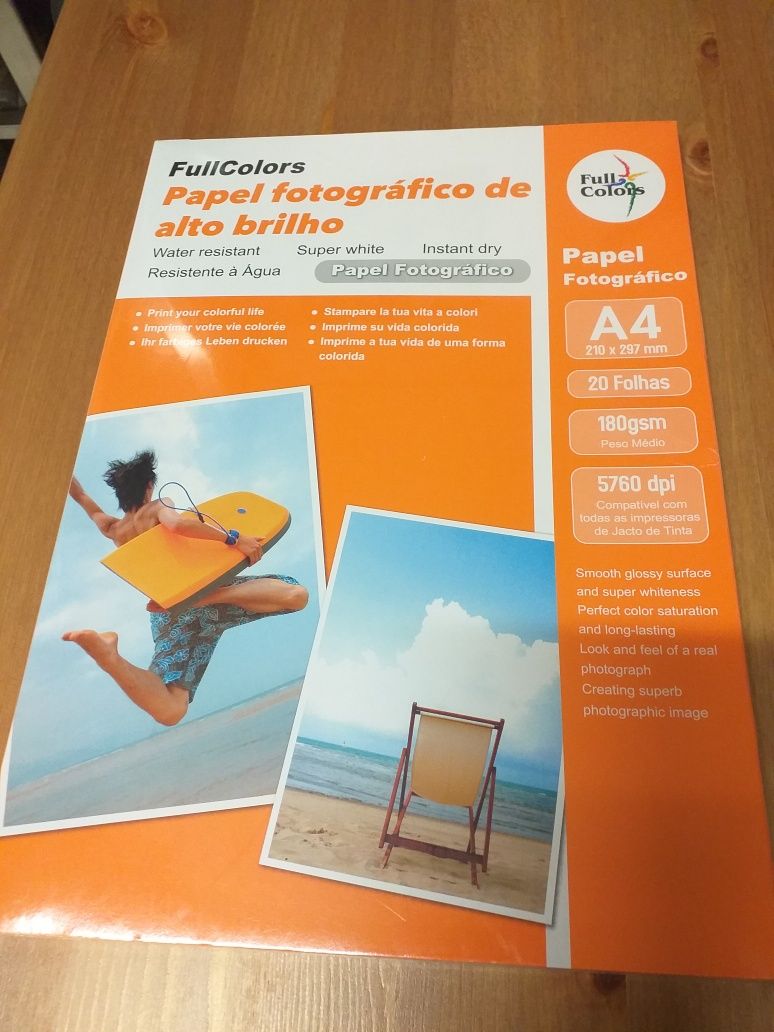 SELADO;Conjunto 2 Emb. 50 e 1 de 20folhas,impressão fotos,glossy paper