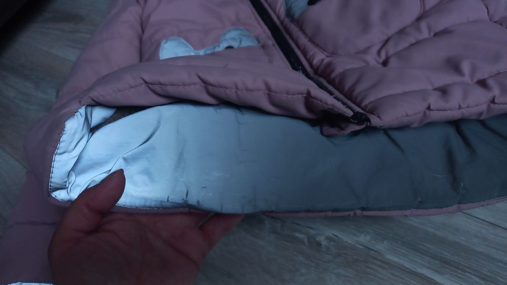 Пуховик пальто куртка зимова довгадля дівчинки