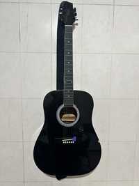 Guitarra preta