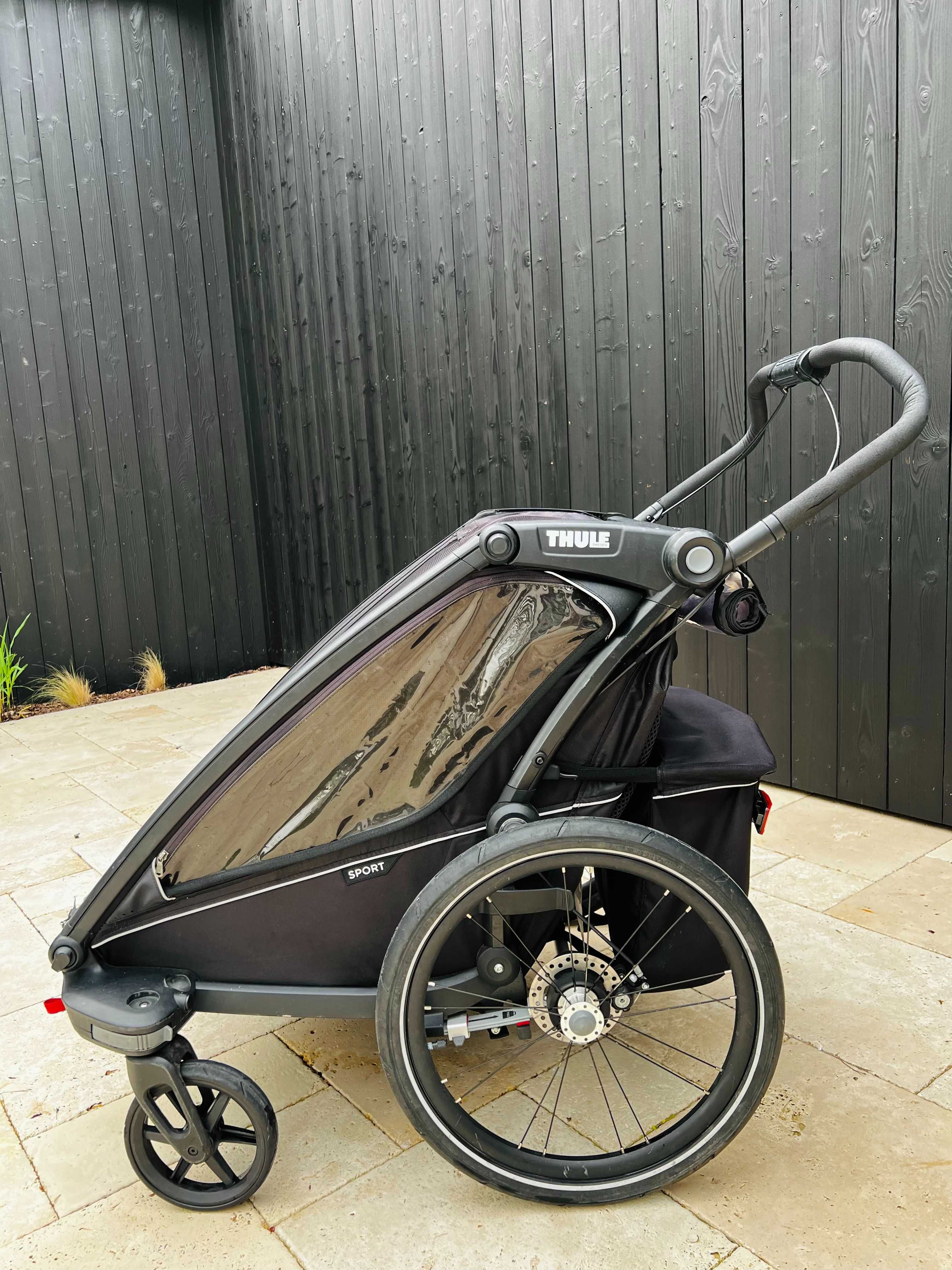 Thule Chariot Sport 2 przyczepka rowerowa czarna + gratisy