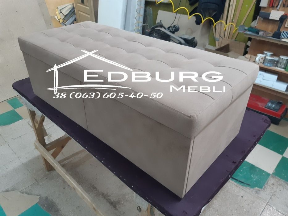 Пуф-банкетка шкаф в прихожую под заказ