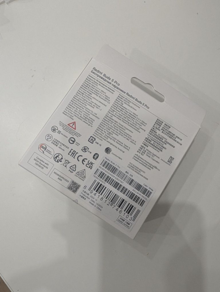 Бездротові наушники Xiaomi redmi buds 5 pro