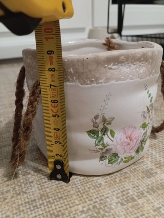 Sprzedam ceramiczną osłonkę na doniczkę