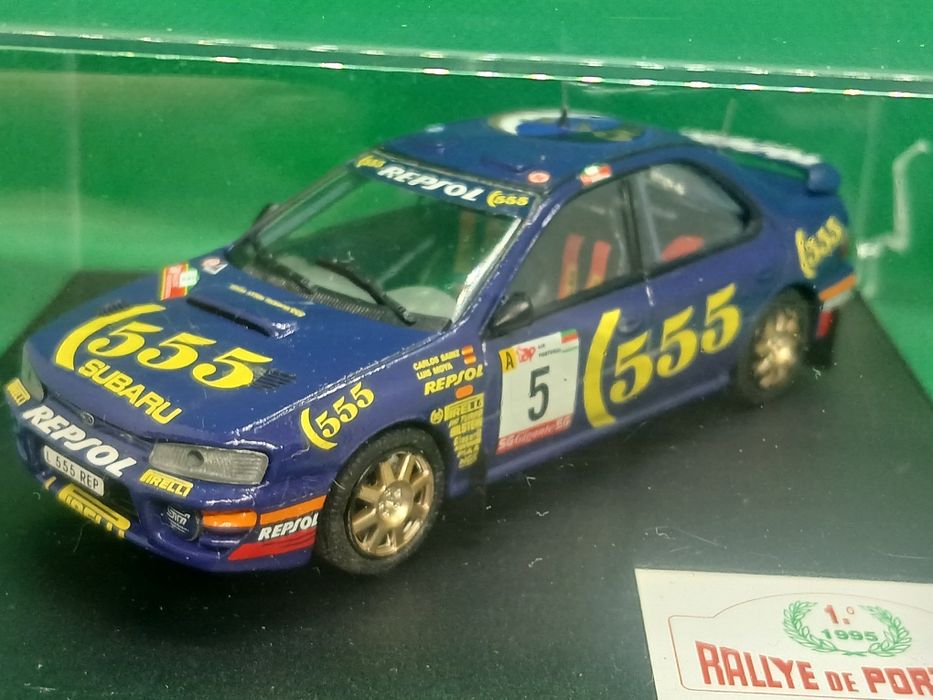 Miniaturas  1:43 Subaru Impreza Carlos Sainz  Rally  de Portugal