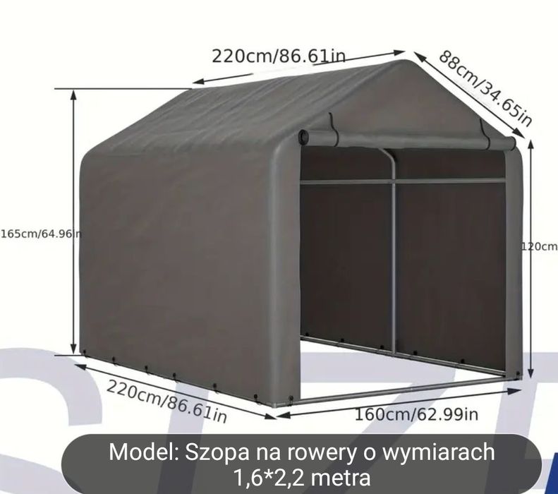 Garaż wiata schowek , nowy