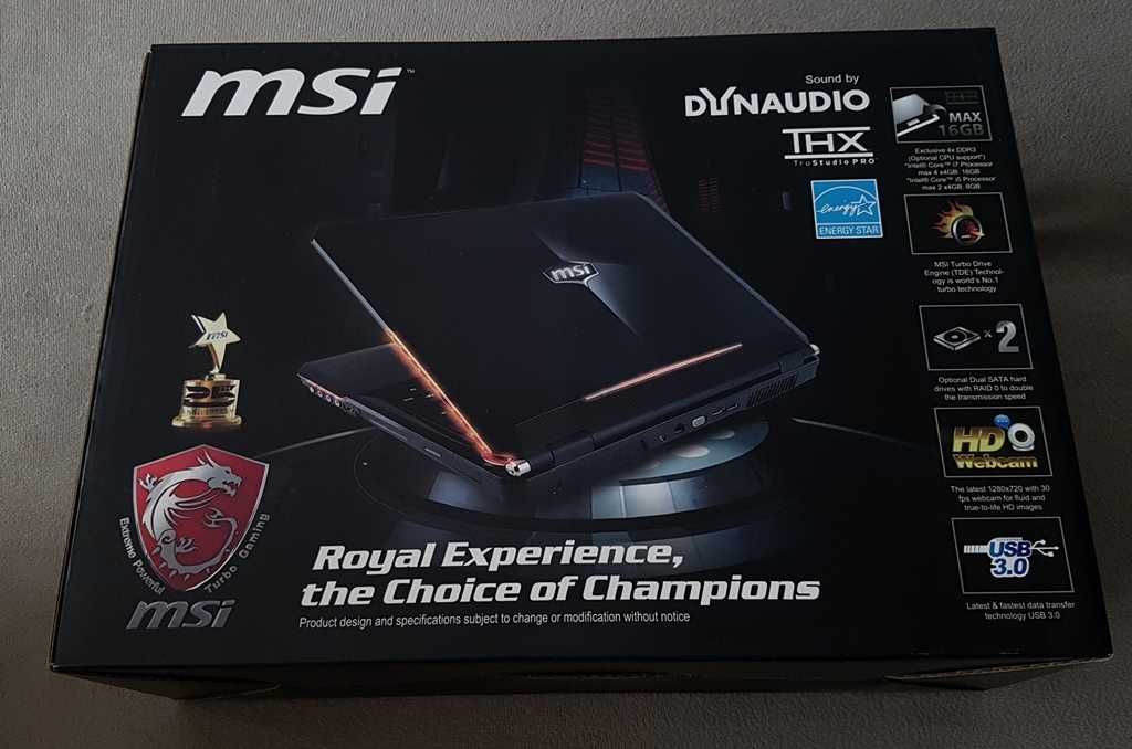 Laptop MSI GT683 15,6" FHD, GTX 770, SSD