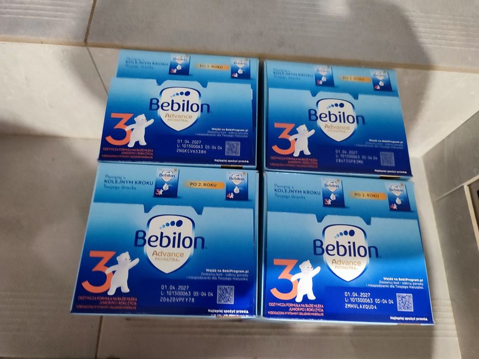 Mleko Bebilon 3 nowe, długa data 01.04.2027r.