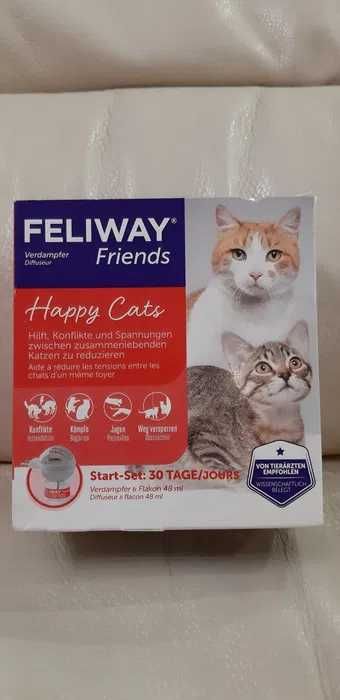 Komplet Feliway Friends wkład 48ml koty feromony plus Dyfuzor z wkłade