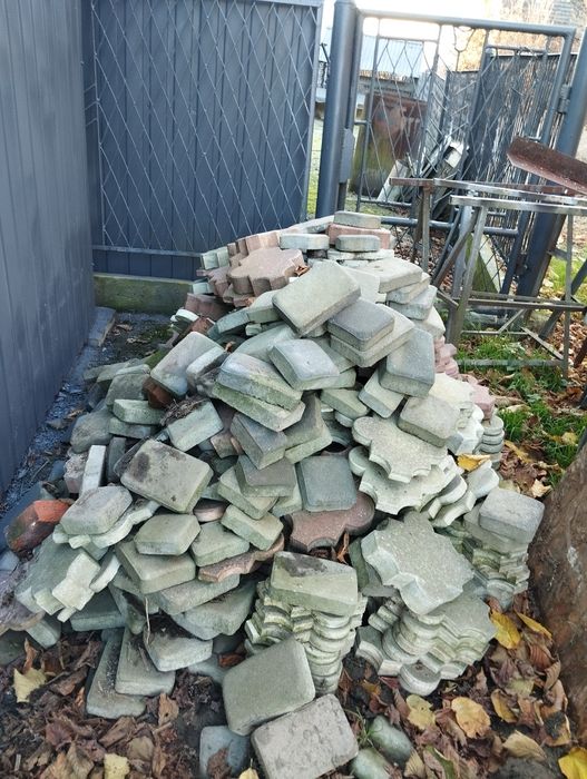 Kostka brukowa starobruk,kończynka 4 i 6 Cena za Całość!