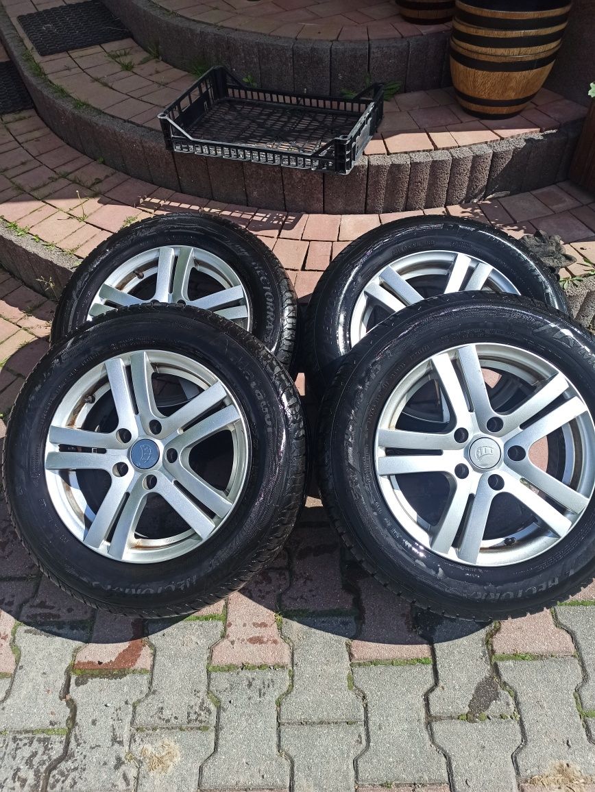 Koła aluminiowe ATT 15 VW golf audi a3 5x112 matador letnie 195/65 R15