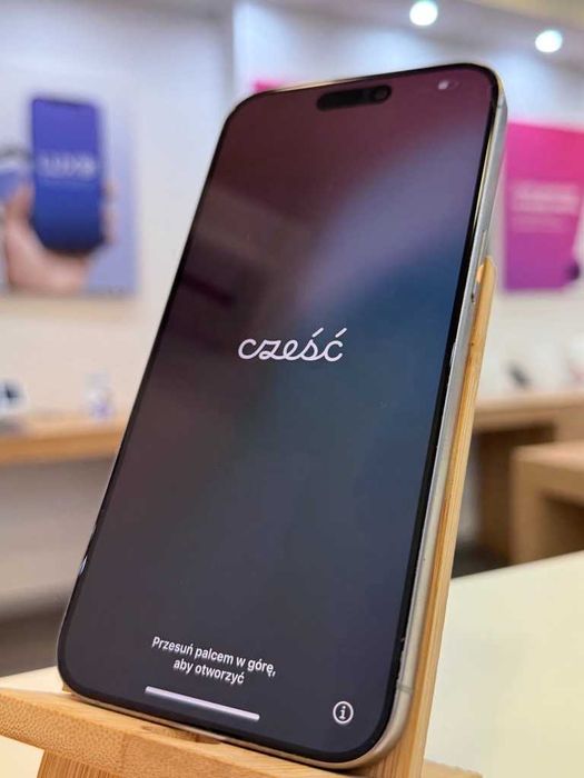 JAK NOWY | IPHONE 15 PRO MAX 256GB Bat. 94%, Gwarancja-Naturalny tytan