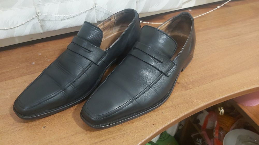 Мужские кожаные туфли в отличном состоянии