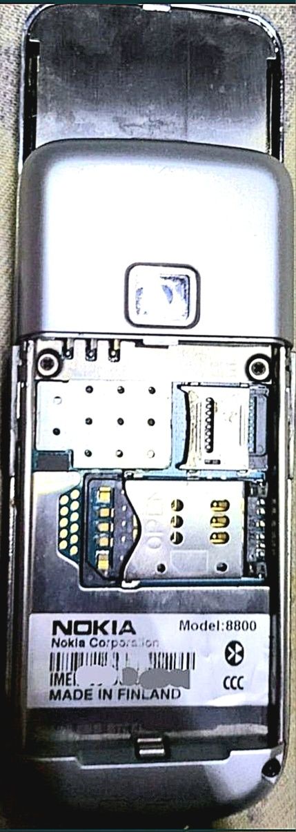 Мобильный телефон Nokia 8800,Carbon Atr,с заряд,статуэтк,фарфор,sharp