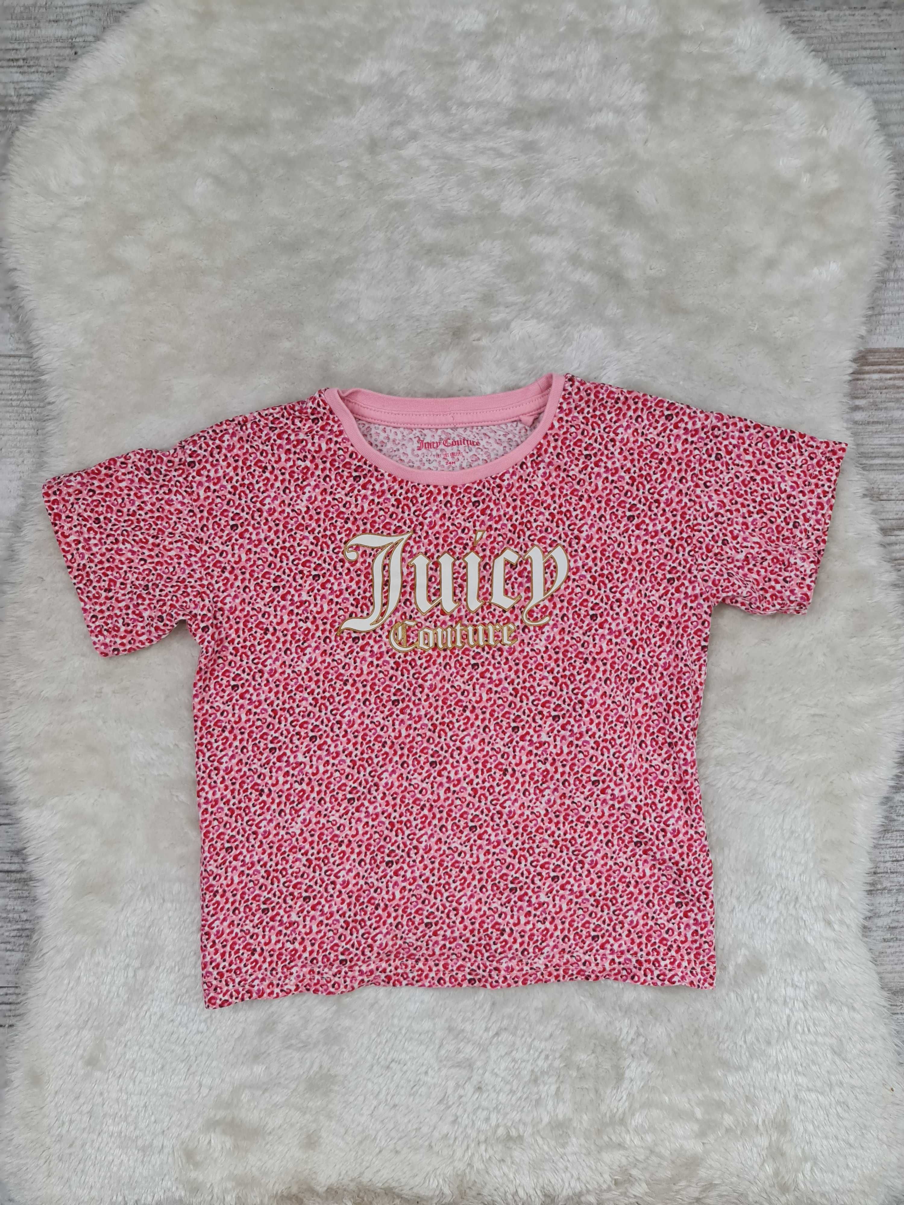 Koszulka Juicy Couture Logo Rozmiar 86 - 92 na 18 Miesięcy 2 Lat