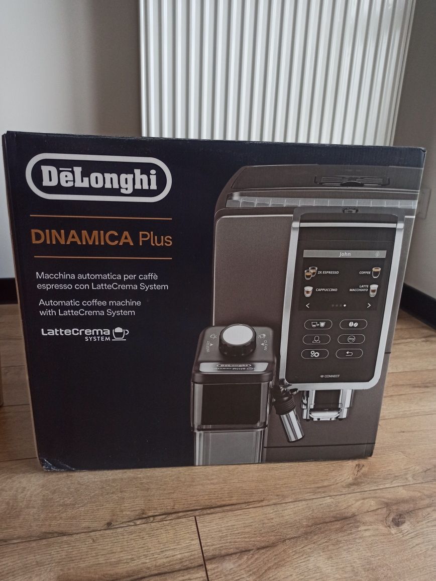 Ekspres DELONGHI Dinamica Plus ECAM 370.95.S NOWY