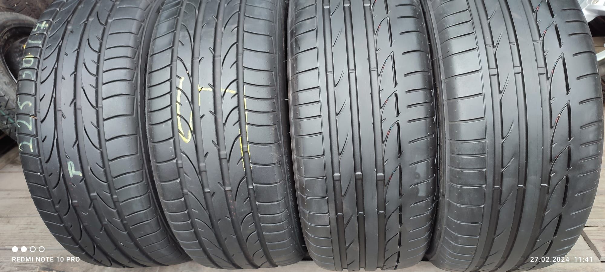 Шини/ резина R 17 225/ 50  Bridgestone  Potenza Runflat