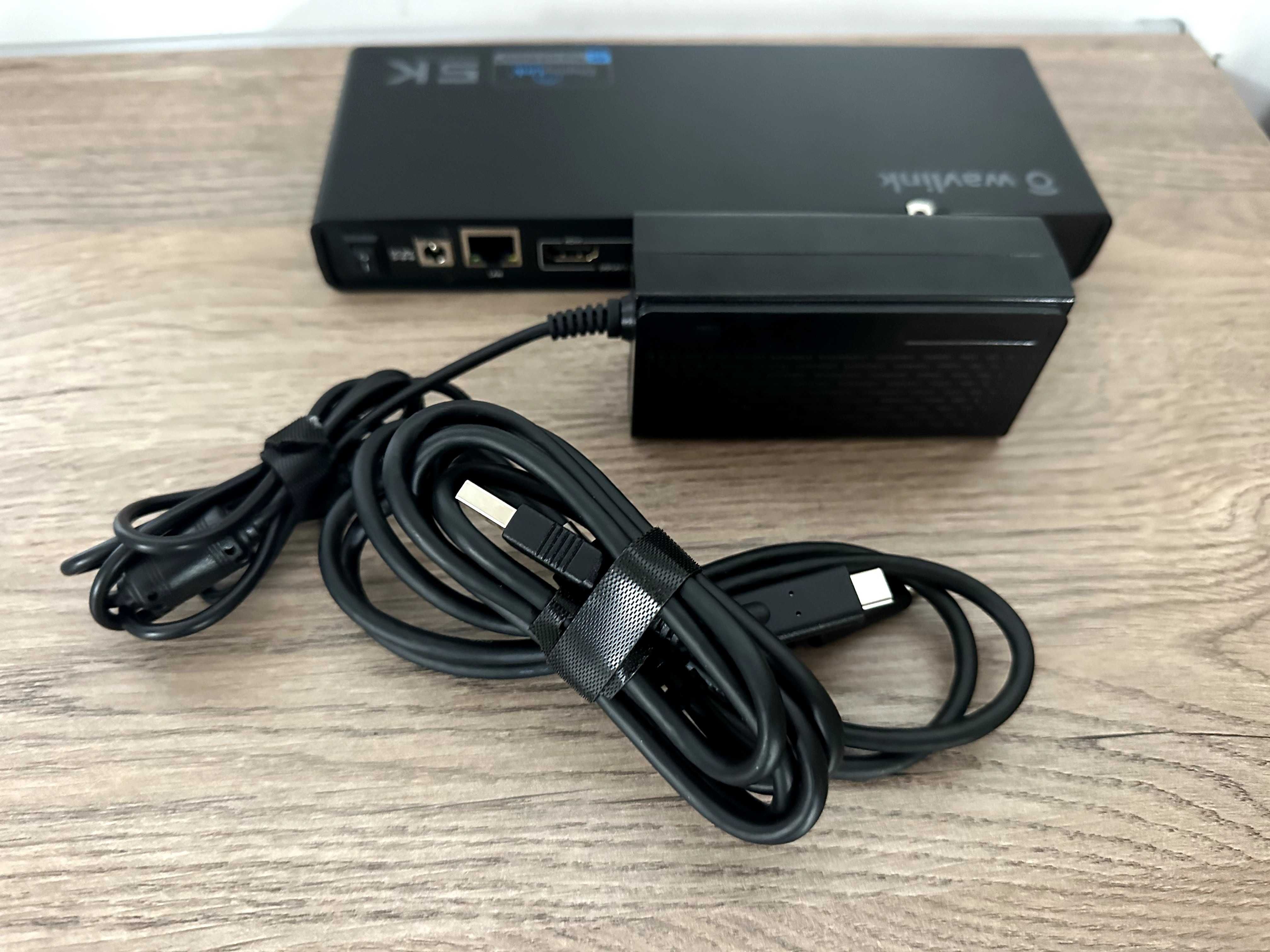 Stacja dokująca DisplayLink | 2 monitory 5k, USB C