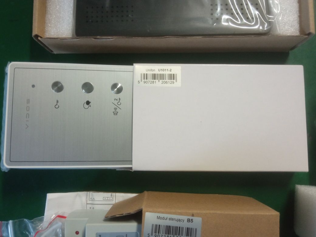 Wideodomofon 2-rodzinny VIDOS DUO 1xS1202A 1xM1023B 1xU1011 zestaw