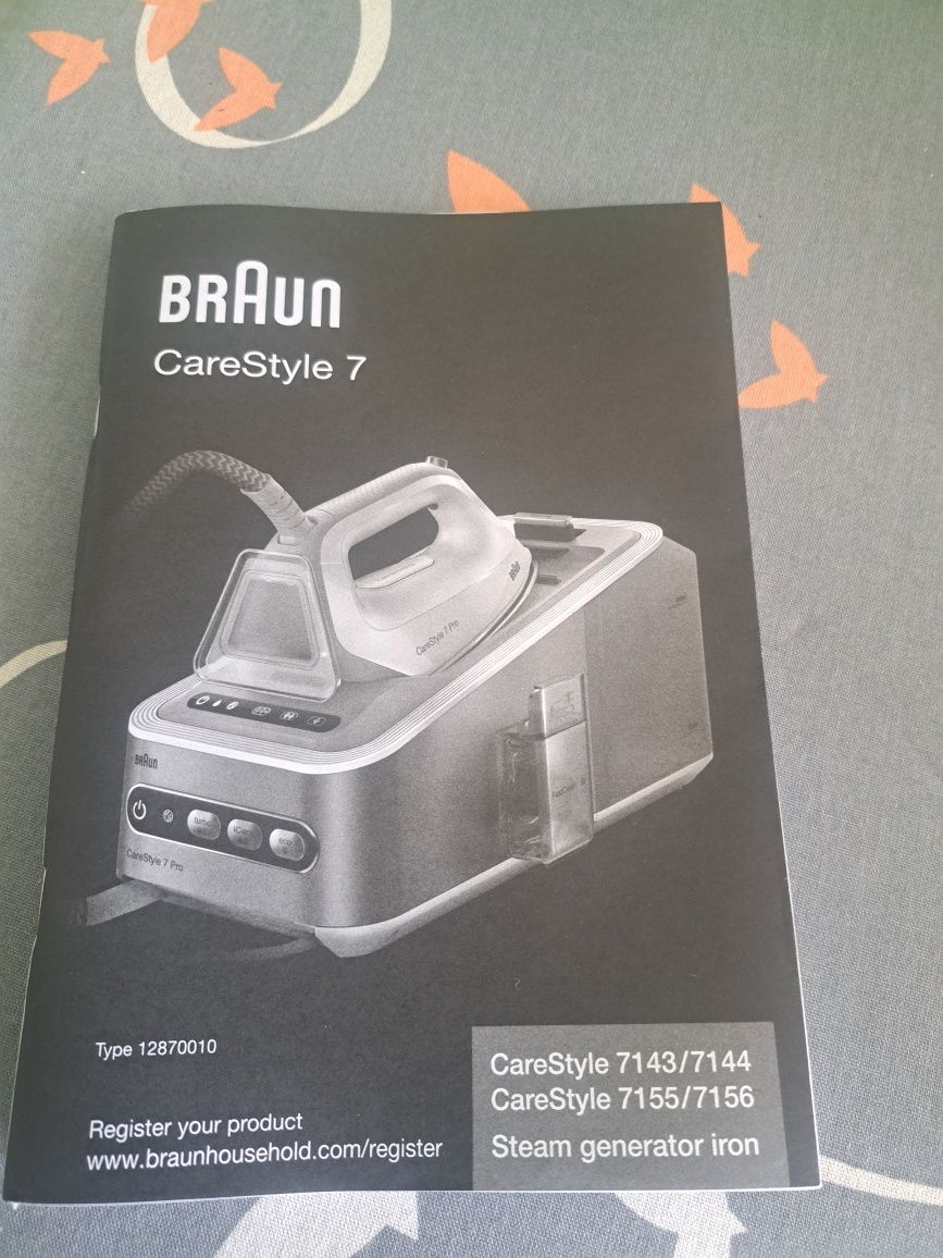 Ferro de engomar braun CareStyle 7 Pro