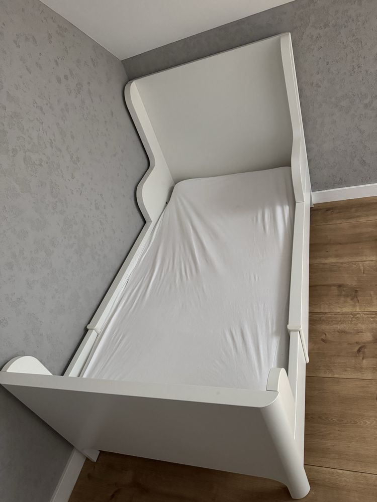 Łóżko Ikea Busunge 80x200 rozsuwane