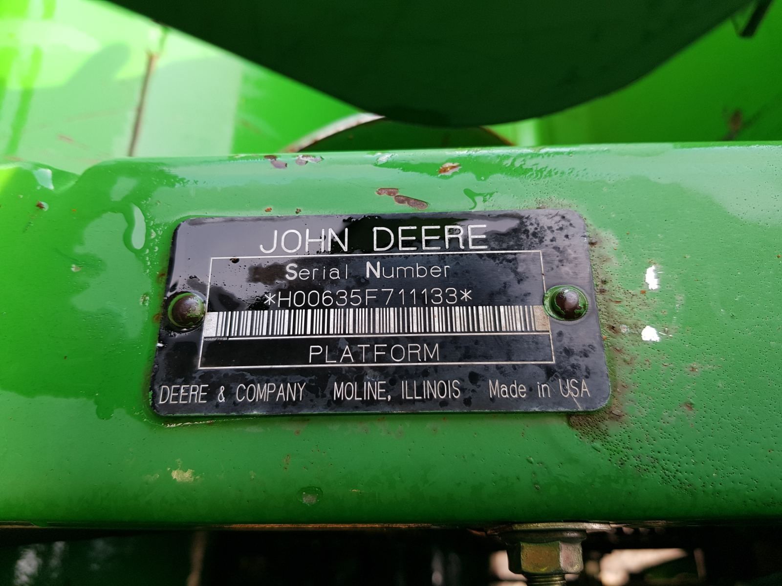 Гідрофлекс з США John deere F635. Соєва жатка 2006рік 10.6м