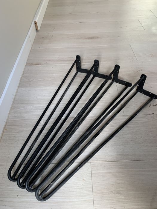 Nóżki metalowe do stolika