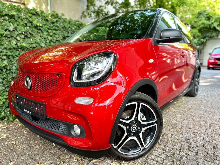 Smart Forfour FAKTURA VAT 23% | 22 kW | Szklany dach Podgrzewane fotele Tempomat LED