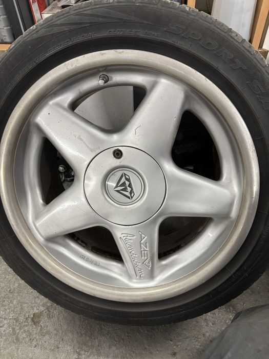 Alufelgi Azev 17” 8,5J letnie opony 5x110