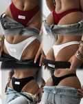 Bielizna damska / stringi / O’la Voga / rozm S / 3-pack