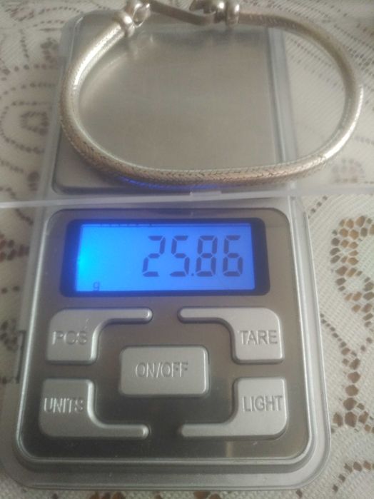 Duńska bransoletka vitage srebro 925 - super