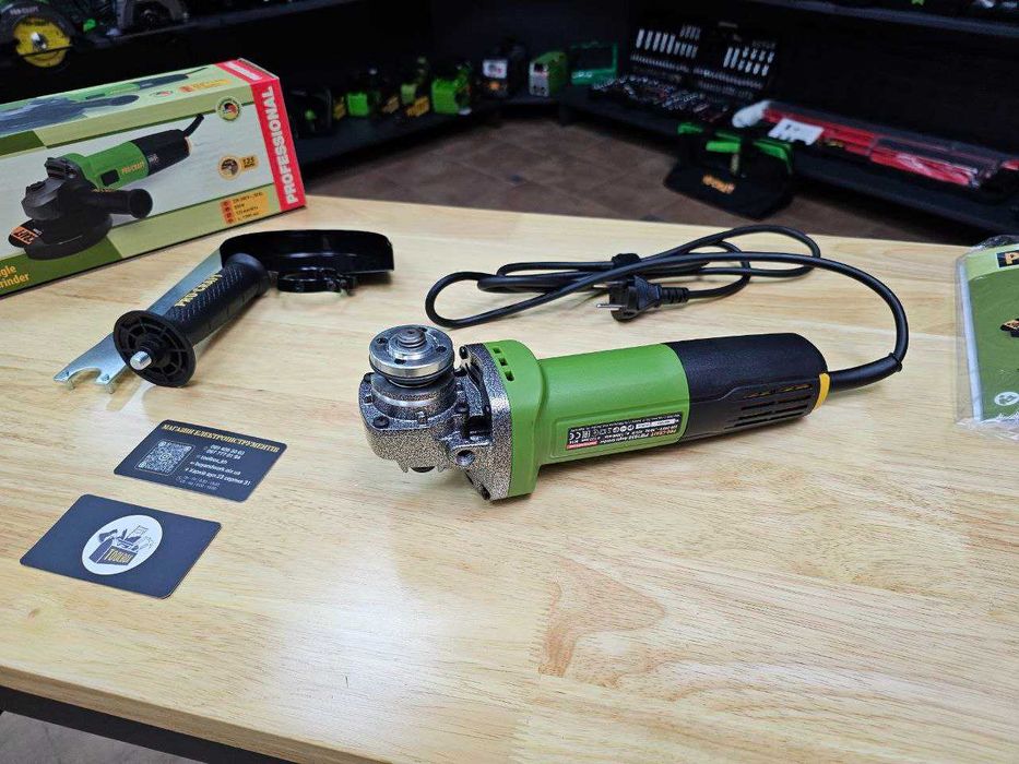 Болгарка ProCraft Professional 125 диск Гарантия 36мес