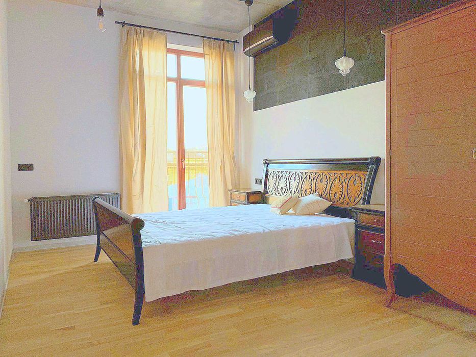 двуспальная квартира в стиле ЛОФТ, Гефест