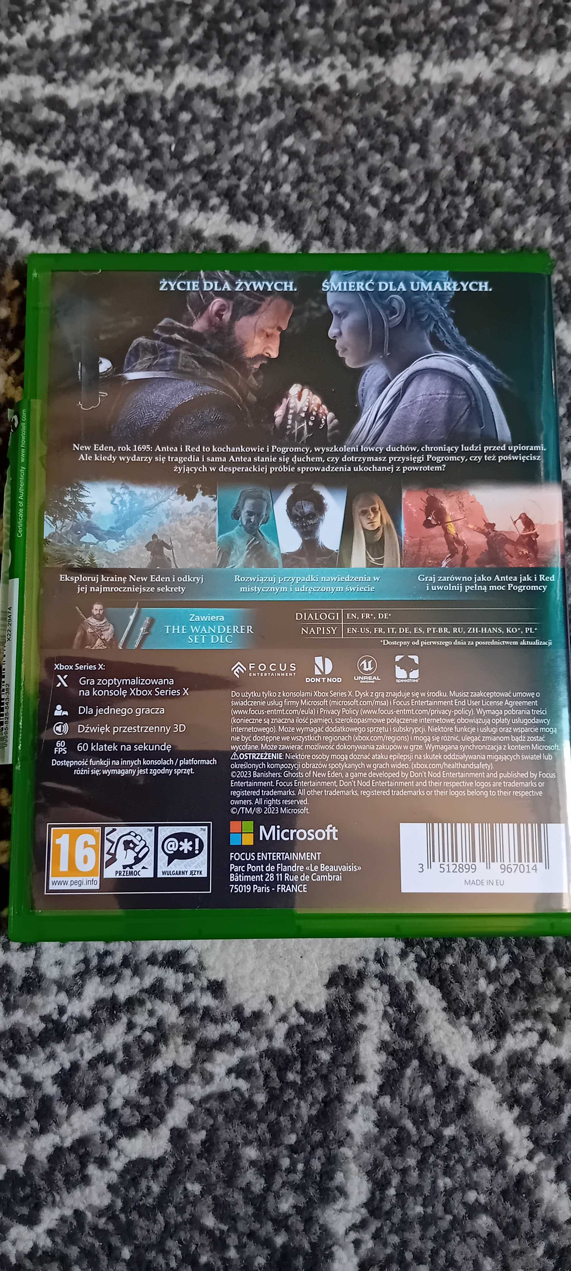 Banishers Ghosts of New Eden xbox series X