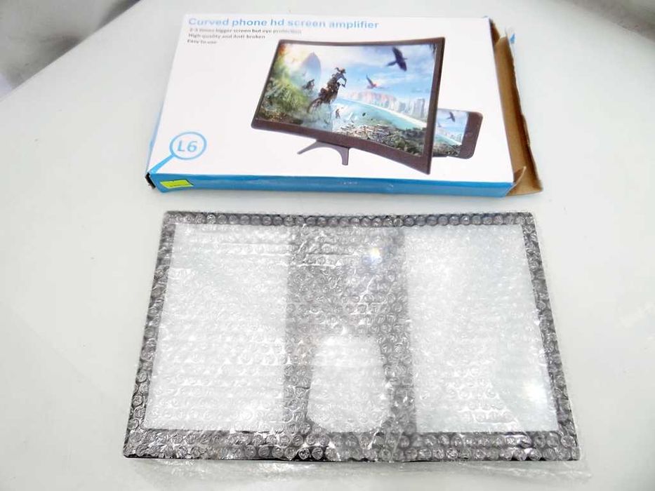 Ekran powiększający do telefonu L6 12''  / Nowy / Eko Komis