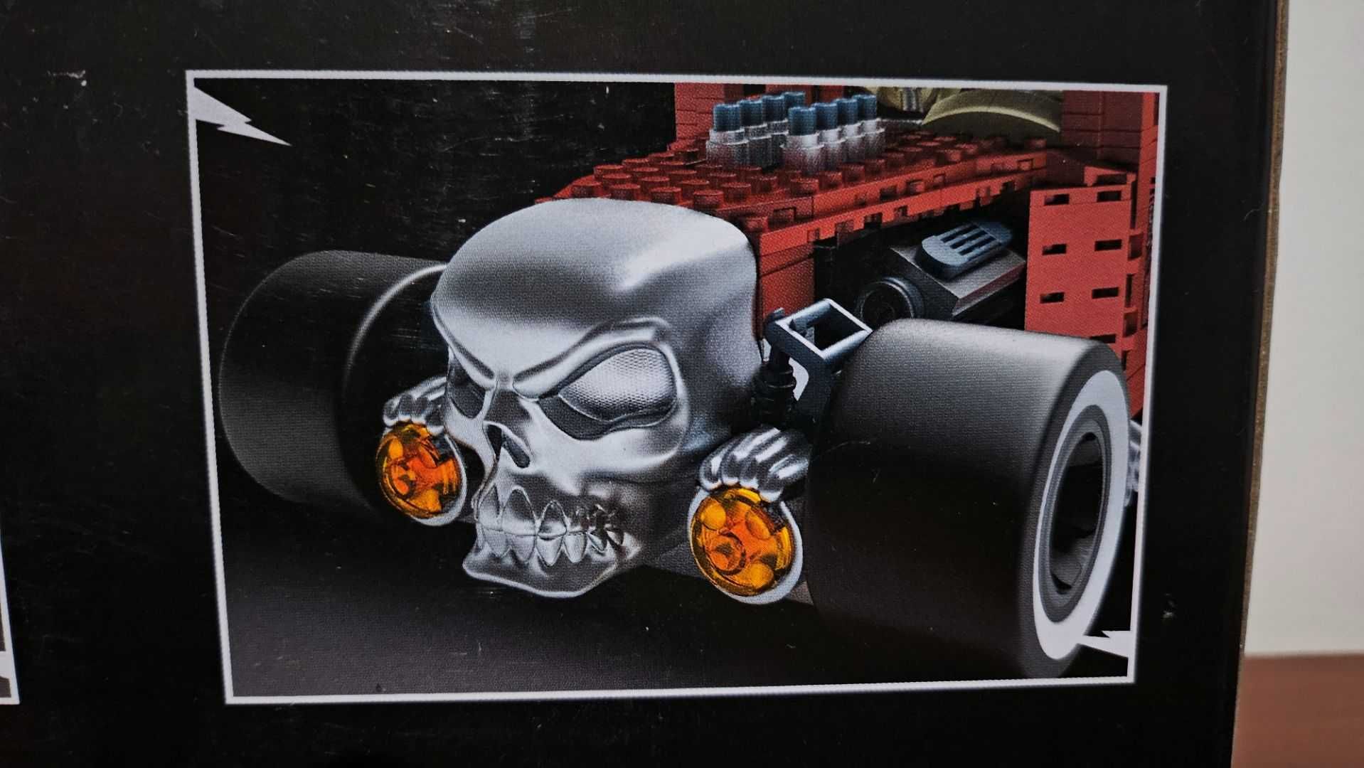 Mega Hot Wheels Bone Shaker, inclui veículo Die-Cast, 904 peças